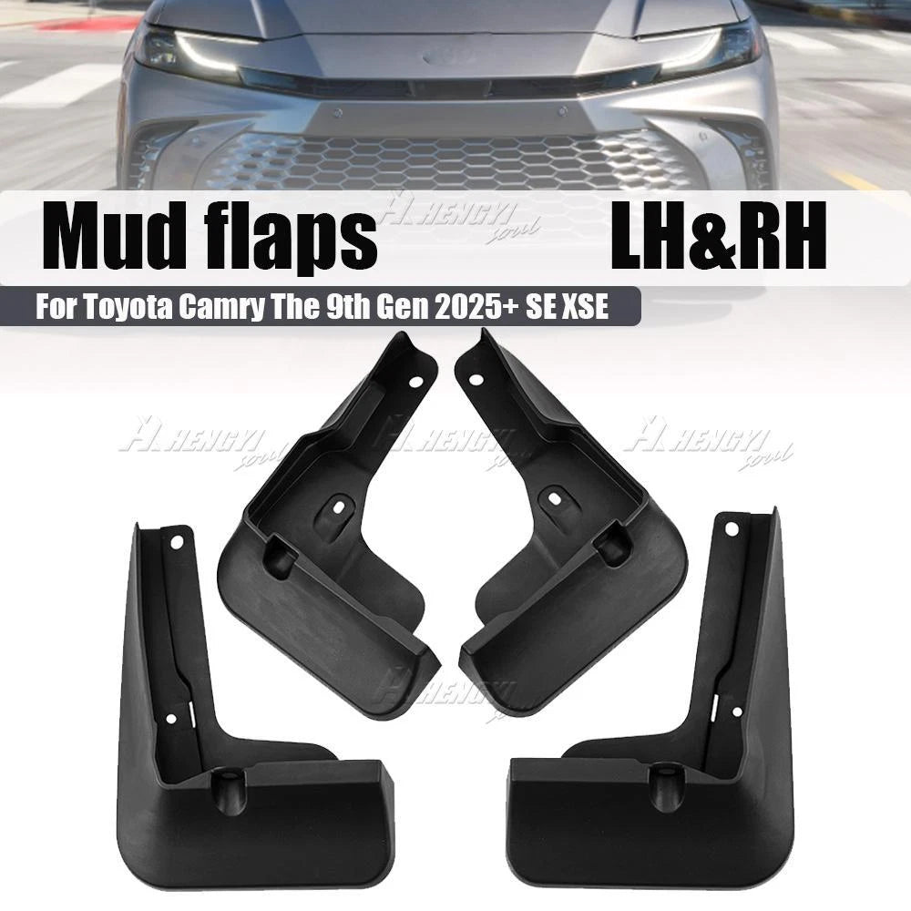4pc Mud Flap Splash Guard Mudguard Fender for Toyota Camry (2025–2025)