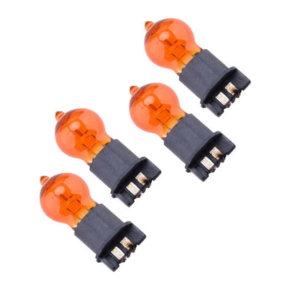 4 x Amber 12V 24W Halogen Turn Signal Light Bulbs for Car