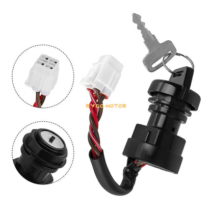Ignition Key Switch for Yamaha Wolverine 450 YFM450FX/YFZ450 (2004-2013)