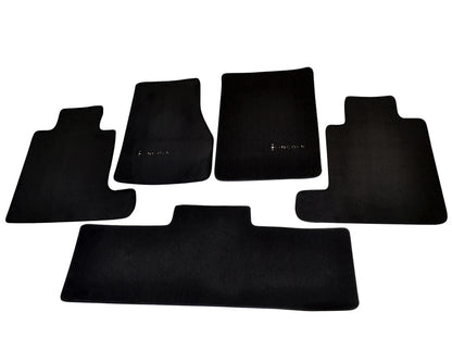 Black Tailored 5 x Piece Floor Mats for Lincoln Navigator (1998-2002)