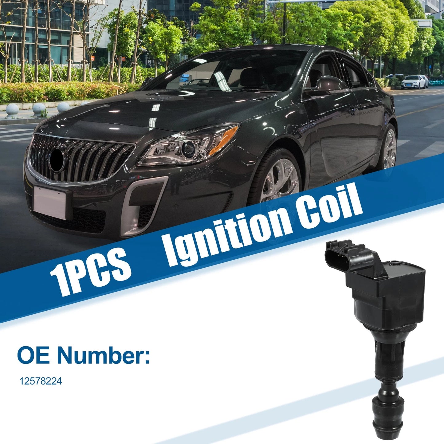 1 x Ignition Coil for Buick Regal L4 2.4L (2011–2017)