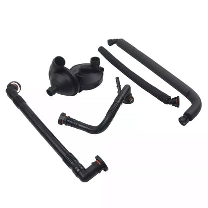 5Pcs PCV Crankcase Vent Valve & Breather Hose for BMW E46 330i 525i 530i X3 (2000-2006)