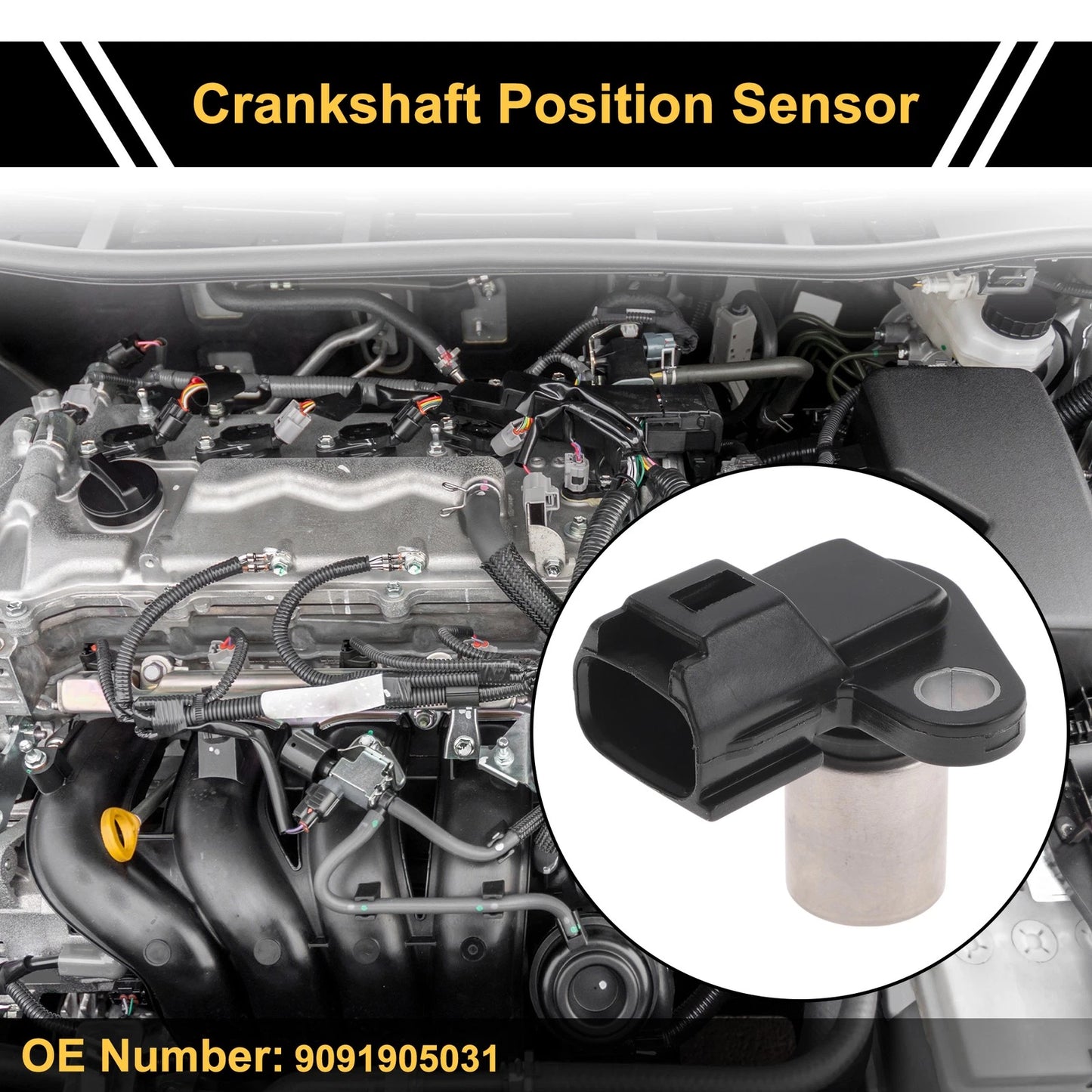 Crankshaft Position Sensor for Toyota Corolla E110 2.0 D (1997-2002)