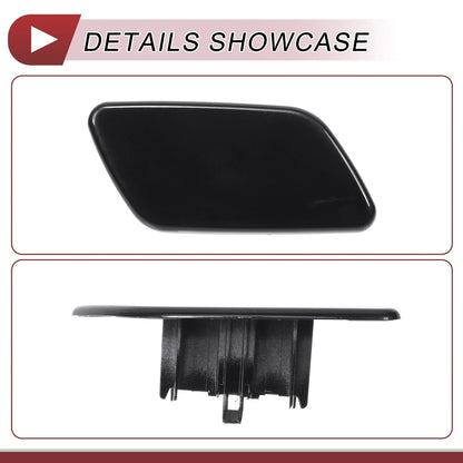 Front Right Washer Nozzle Cover for Subaru Forester (2018-2021) Black
