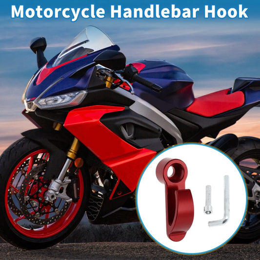 Handlebar Hook / Motorcycle Hanging Hook Aluminum Alloy Red / for Motorcycle
