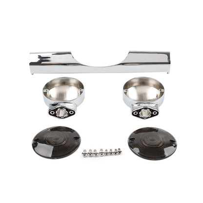 Chrome Rear Turn Signal Bar Lens for Harley Road King FLHR Classic (1994-2023)