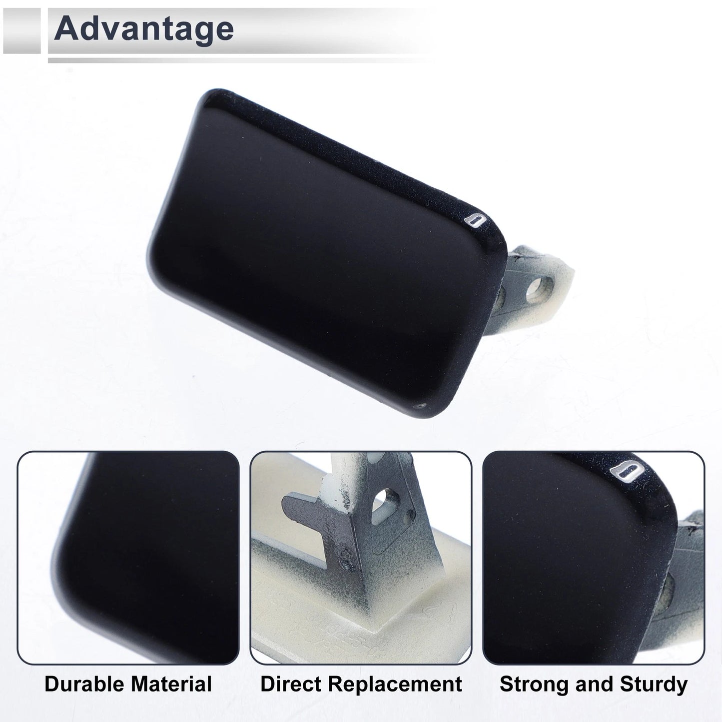 Bumper Headlight Washer Nozzle Cover for BMW X3 (Dark Blue)