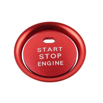 Red Engine Start Push Button Cover Ring Trim for Mazda 3 6 CX-5 (2003-2023)