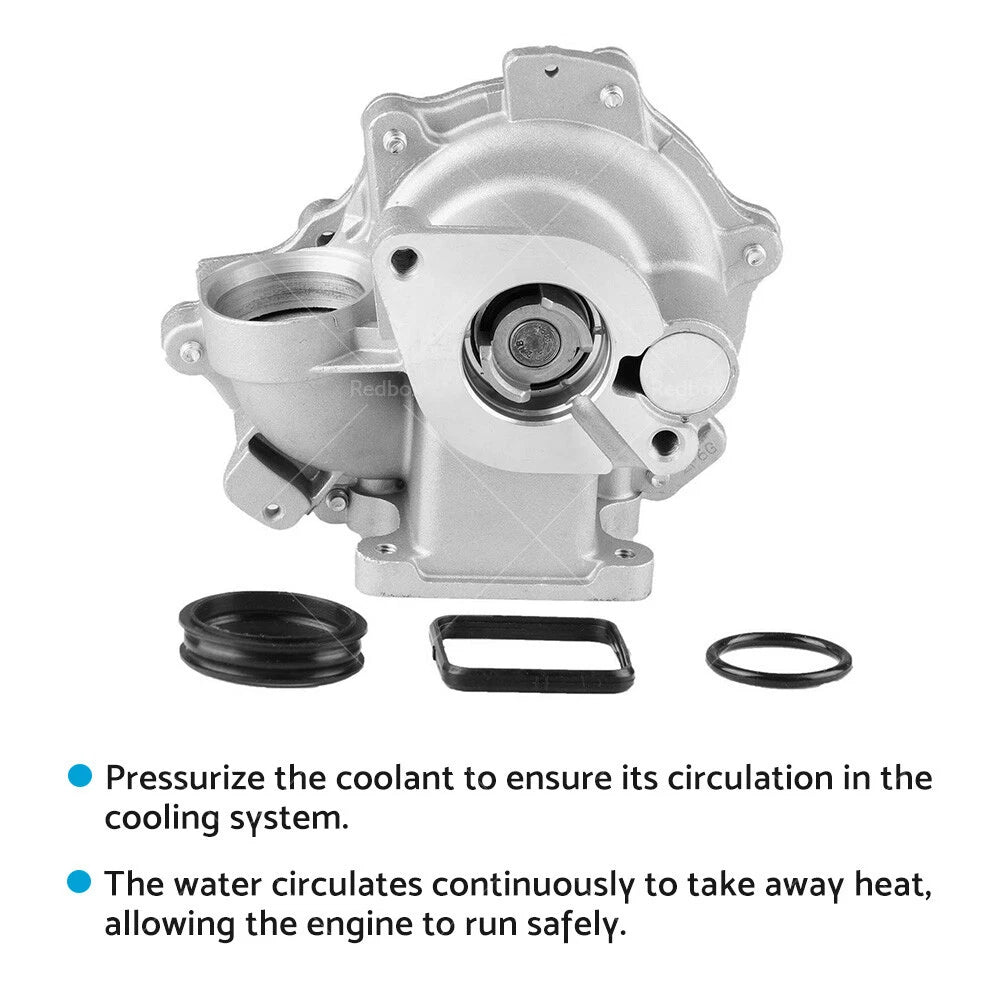 Water Pump w/ Seal for BMW E46 E90 E91 E83 E88 318i 316i 320i 118i 120i (2000-2013)