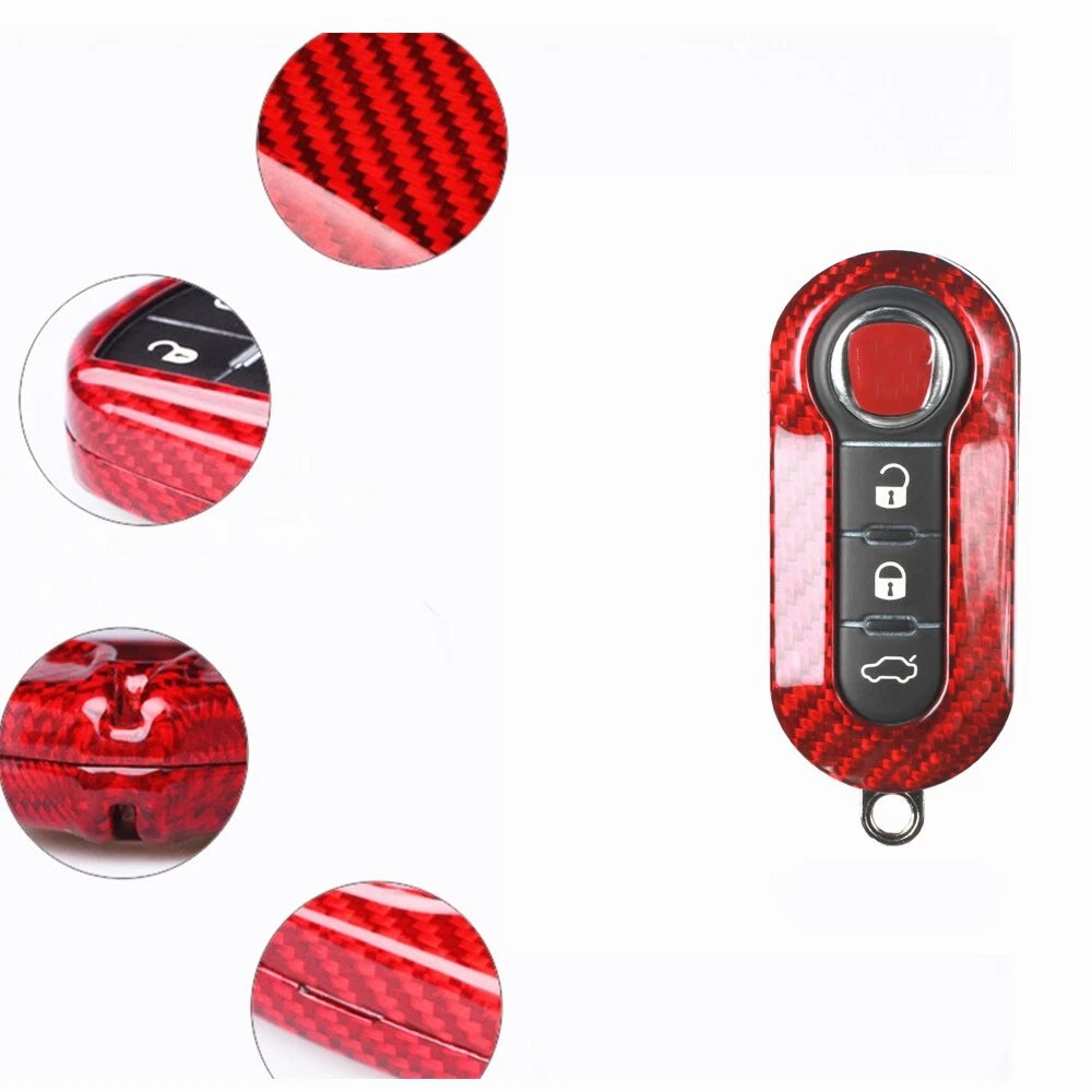 Key Shell Cover for Fiat Punto Evo Abarth 500 (2007-2019)