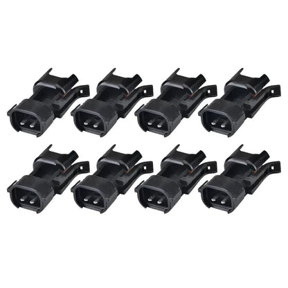 8x Fuel Injector Adapters 2 Pins for USCAR EV1 EV6 EV14 LS1 LS2 LS3