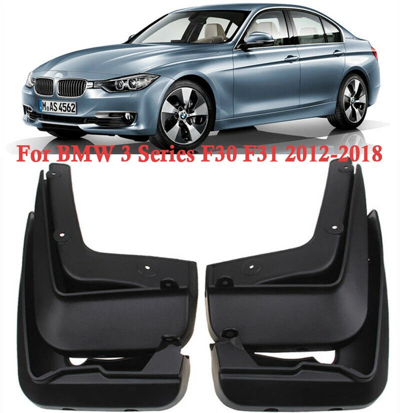 Mud Flaps Splash Guards Set for BMW 3 Series E90 E91 325i 335i (2008-2012)