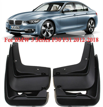 Mud Flaps Splash Guards Set for BMW 3 Series E90 E91 325i 335i (2008-2012)
