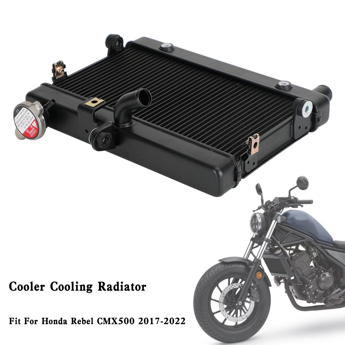 Radiator for Honda Rebel CM 500 CMX500 (2017-2024)