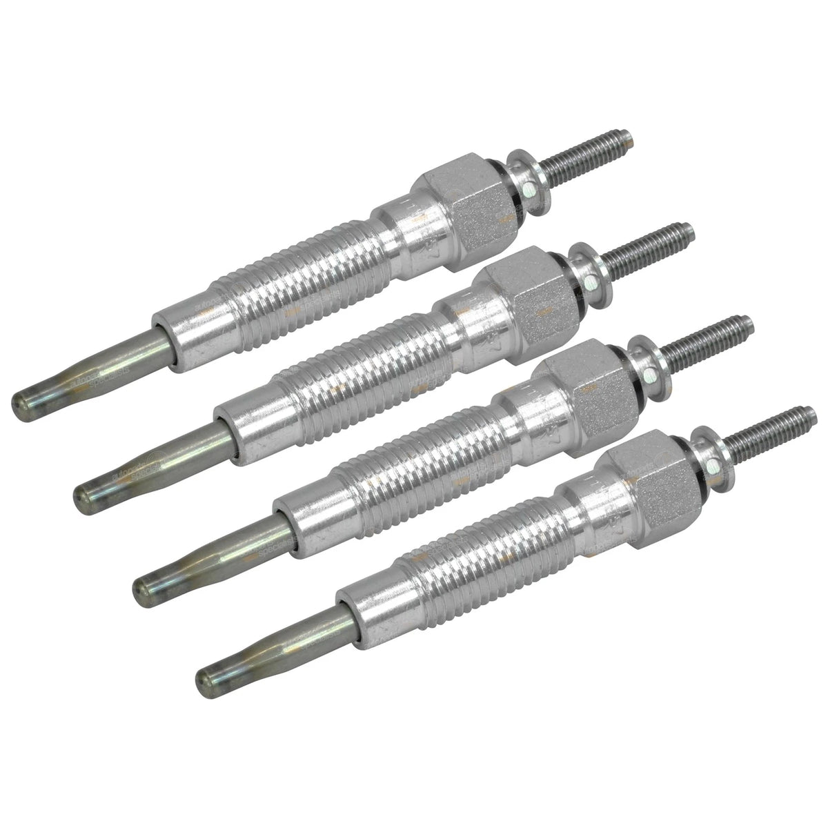 4x Glow Plug for Mitsubishi Montero Shogun 4M40 2.8L Diesel (1994-1997)