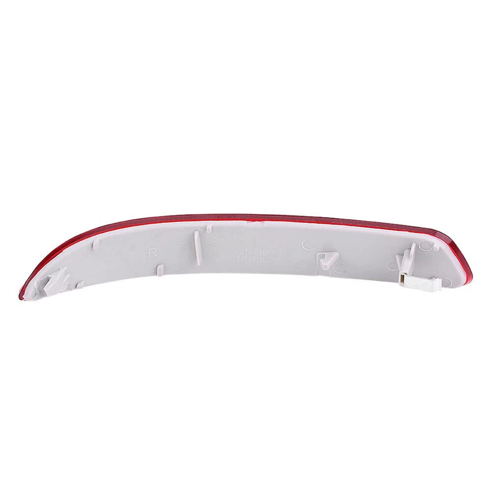 Rear Bumper Reflector Brake Stop Light Red Lens for BMW X5 (2006-2013)