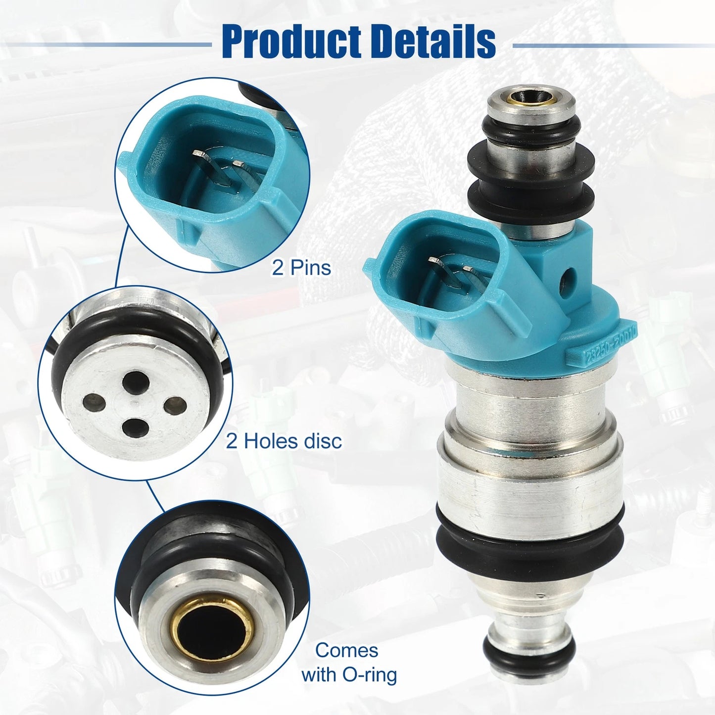 6 x Fuel Injector Nozzles for Toyota Camry 3.0L (1994-2001)
