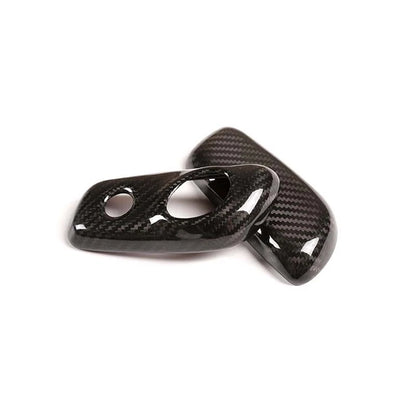 Carbon Fiber Gear Shifter Grap Handle Knob Cover Trim for 2009-2014 Ford F-150