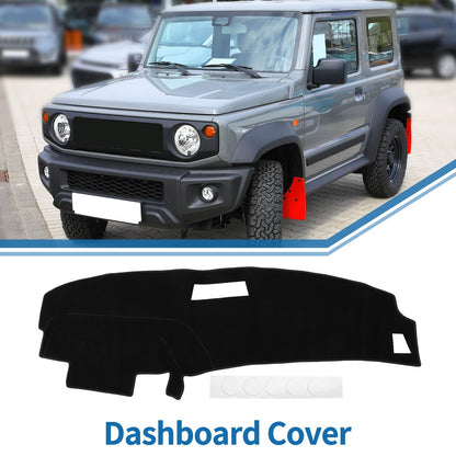 Dashboard Cover Mat for Ford Ranger 1989-1994 Sun Protector Pad Black