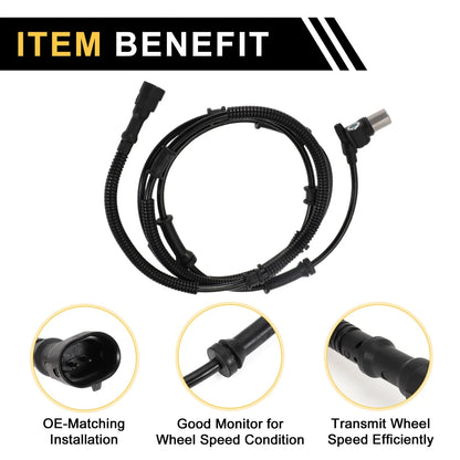 ABS Wheel Speed Sensor for Jeep TJ Front Left Right (1997-2006)
