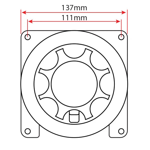 HD Dual Battery Switch - Isolator Kill Switch for Caravan Boat RV Battery 1/2
