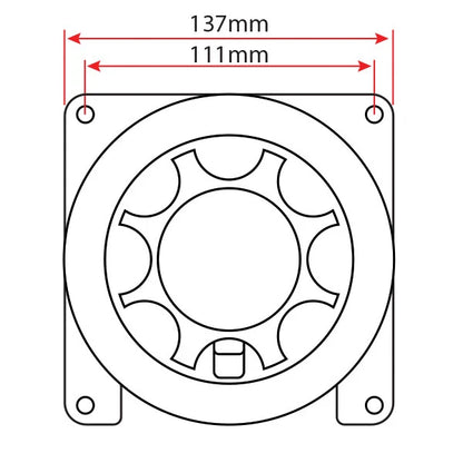 HD Dual Battery Switch - Isolator Kill Switch for Caravan Boat RV Battery 1/2