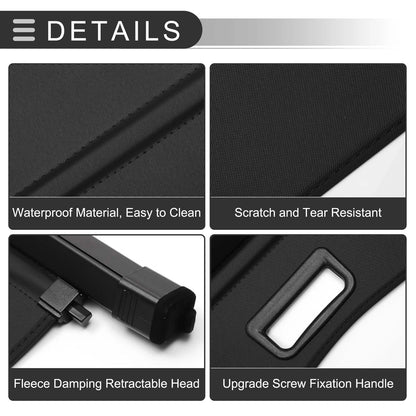 Retractable Cargo Cover for BMW X5 E53 2000-2006 Gloss Black