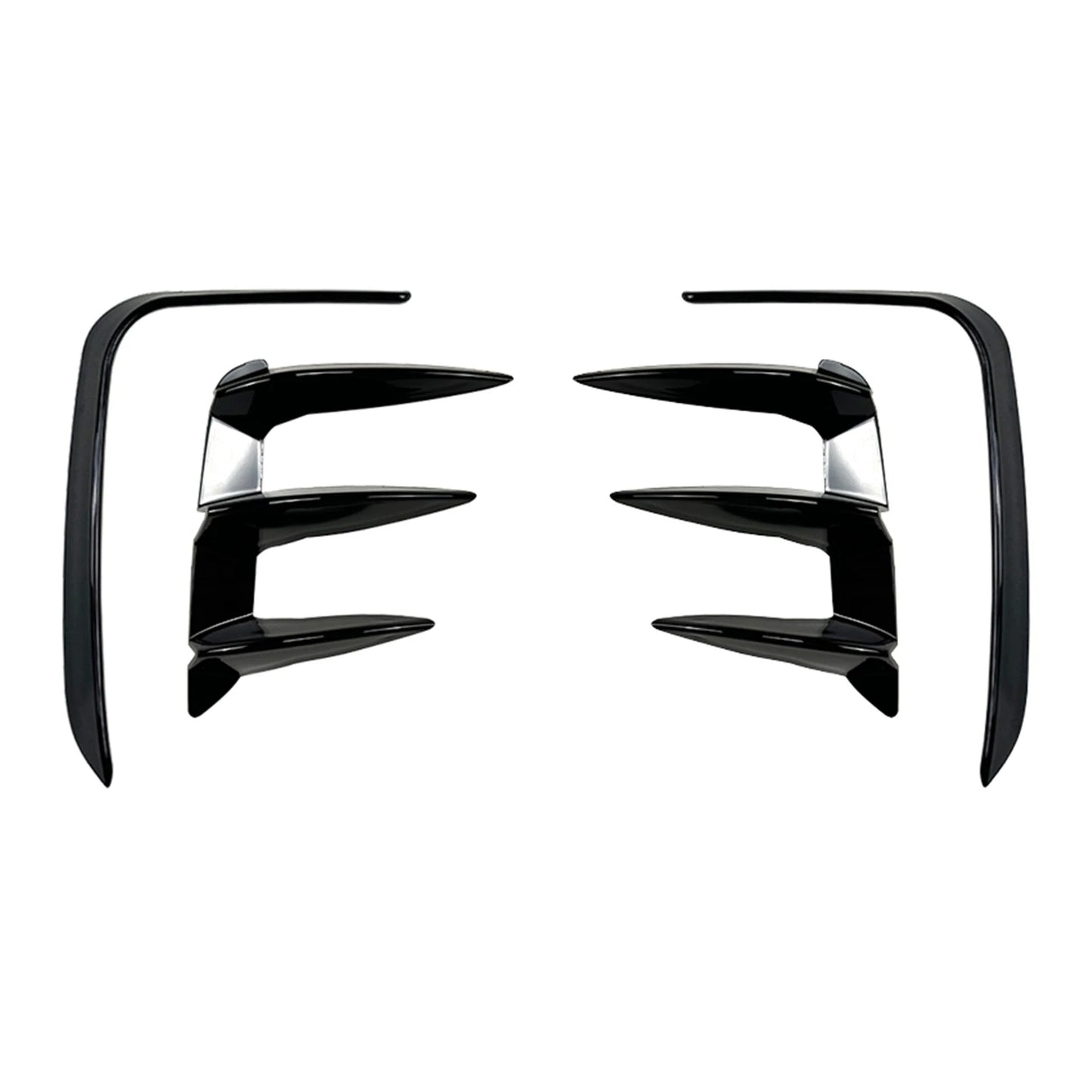 Rear Side Air Vent Trim Splitter for BMW X3 G01 M Sport (2022-2024)