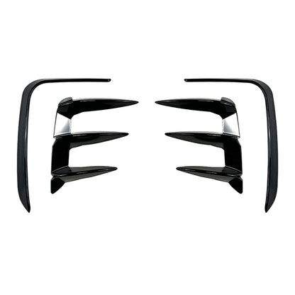 Rear Side Air Vent Trim Splitter for BMW X3 G01 M Sport (2022-2024)