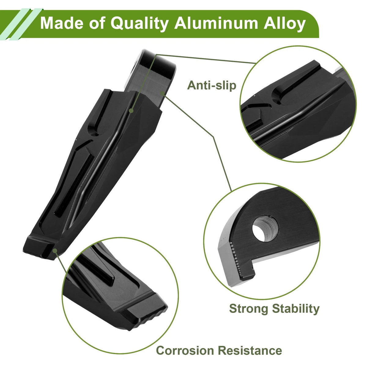 Foot Pegs / 1 pair / Foot Pegs for Yamaha TMAX 530 (2012–2019)