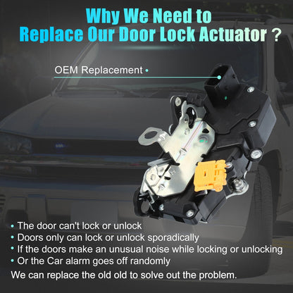 Front Left Door Lock Actuator for Chevrolet Impala (2006-2011)