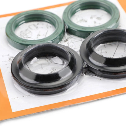 Fork Seal Ring Set with Dust Caps for Kawasaki KX80 KX850 Z750 (1980-2015)