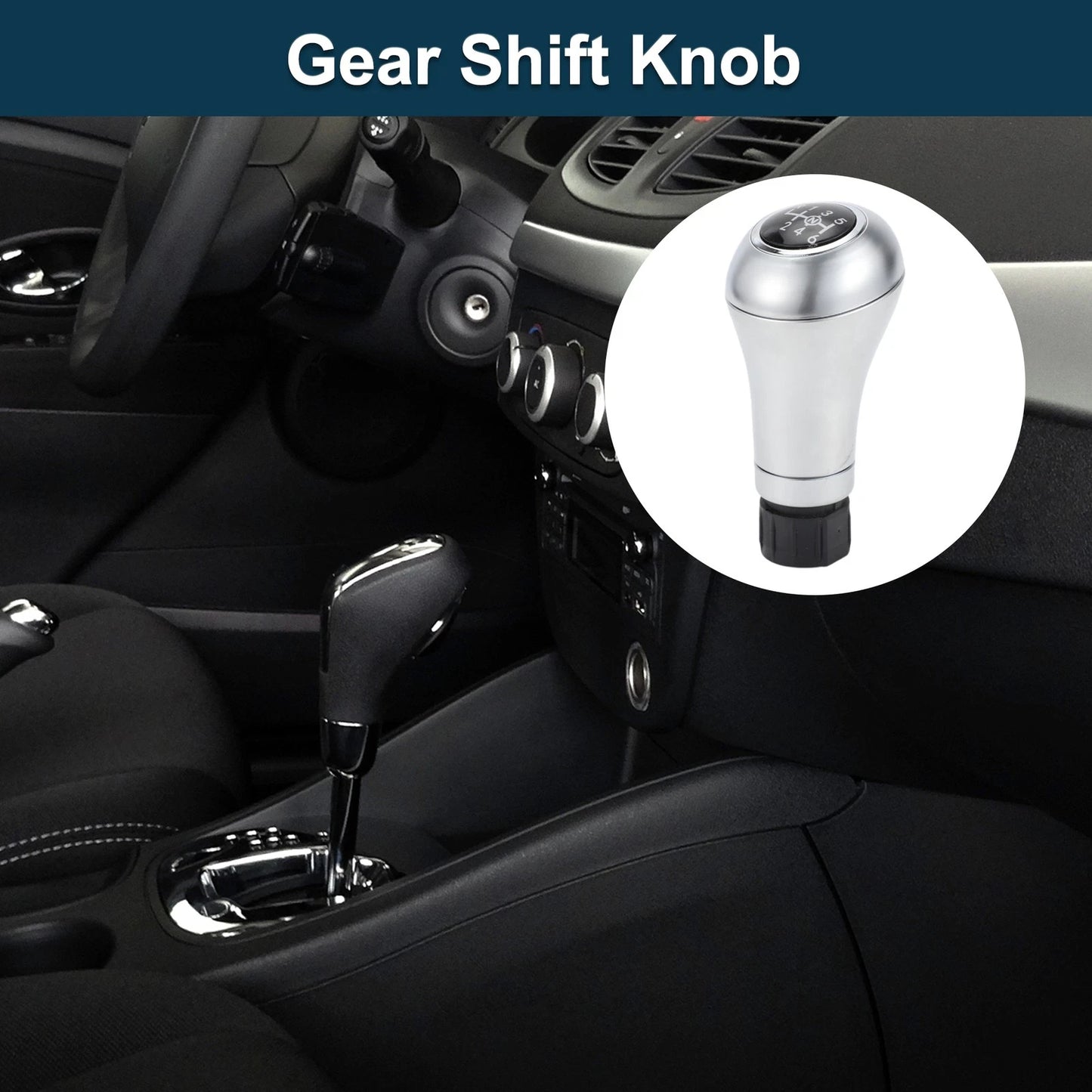 6 Speed Manual Shift Knob for Mercedes-Benz C-Class (2000-2023) Aluminum Alloy