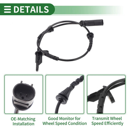 ABS Wheel Speed Sensor for BMW X1 2019-2021 (2 x Left & Right Rear)
