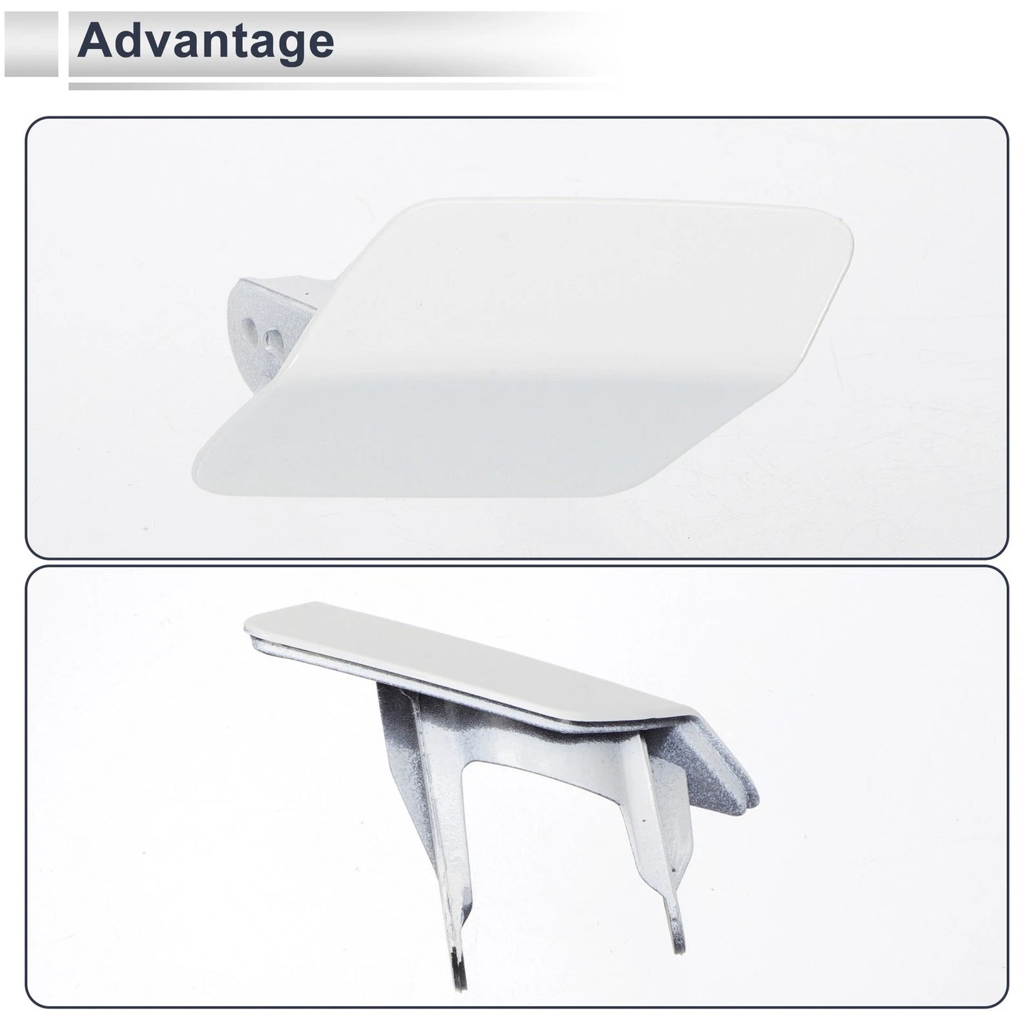 Front Left Bumper Headlight Washer Nozzle Cover for BMW 320i (2012-2013)