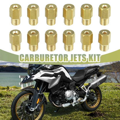12 x Main Jets for Motorcycle Carburetor VM20 VM22 VM38 TM24