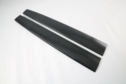 Carbon Fiber Central Console Cover Trim for Tesla Model Y (2020-2023)