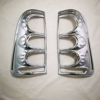 Chrome Rear Light Lamp Taillight Cover Trim for Toyota Hilux Vigo (2005-2011) 2 x