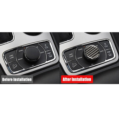 Four-Wheel Drive Switch Knob Cover Trim for Jeep Grand Cherokee (2011-Present)