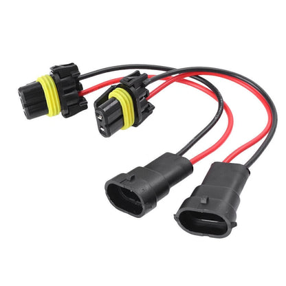 9006 to H8 H11 Fog Light Conversion Wire Harness Socket Adapter for Make & Model