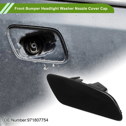 Washer Nozzle Cover Cap for Porsche Panamera (2017-2021) Black
