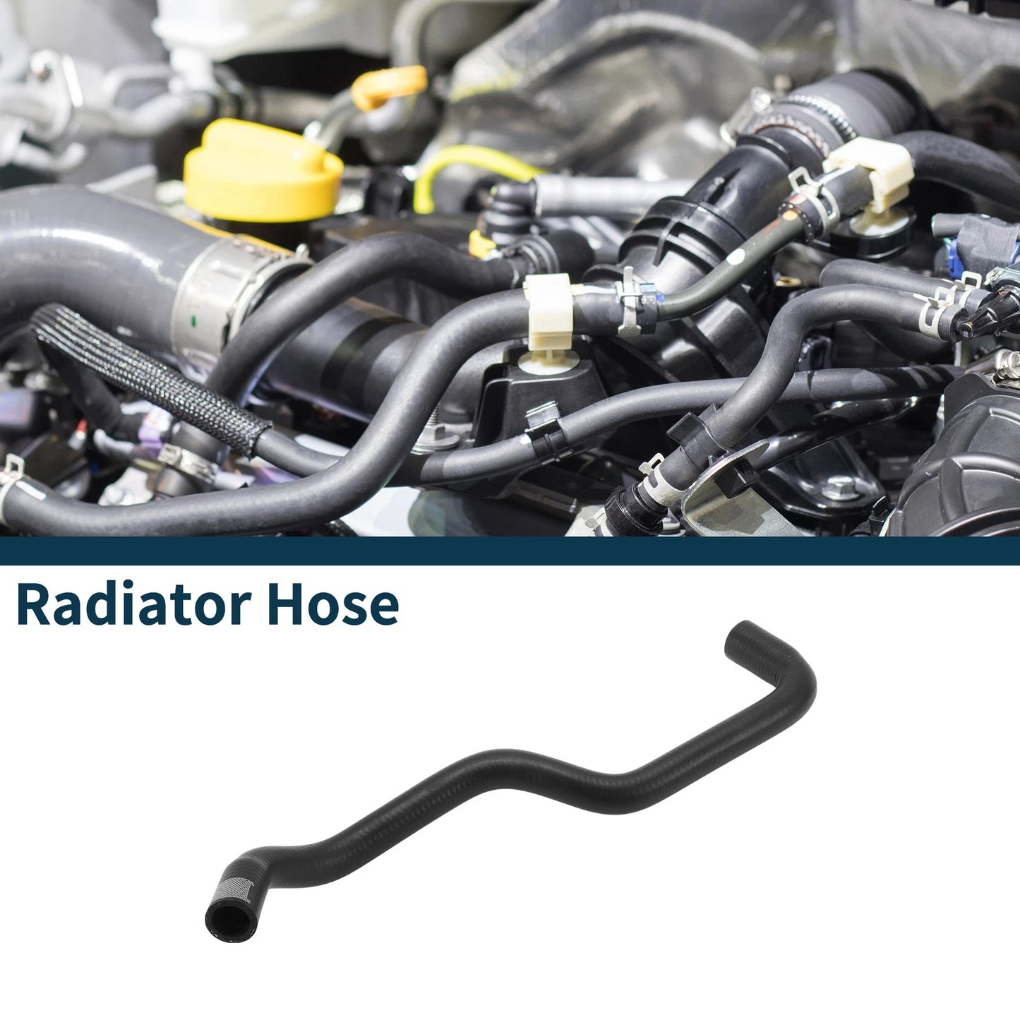 Radiator Hose for Porsche Macan 2017-2018 Rubber Coolant Pipe
