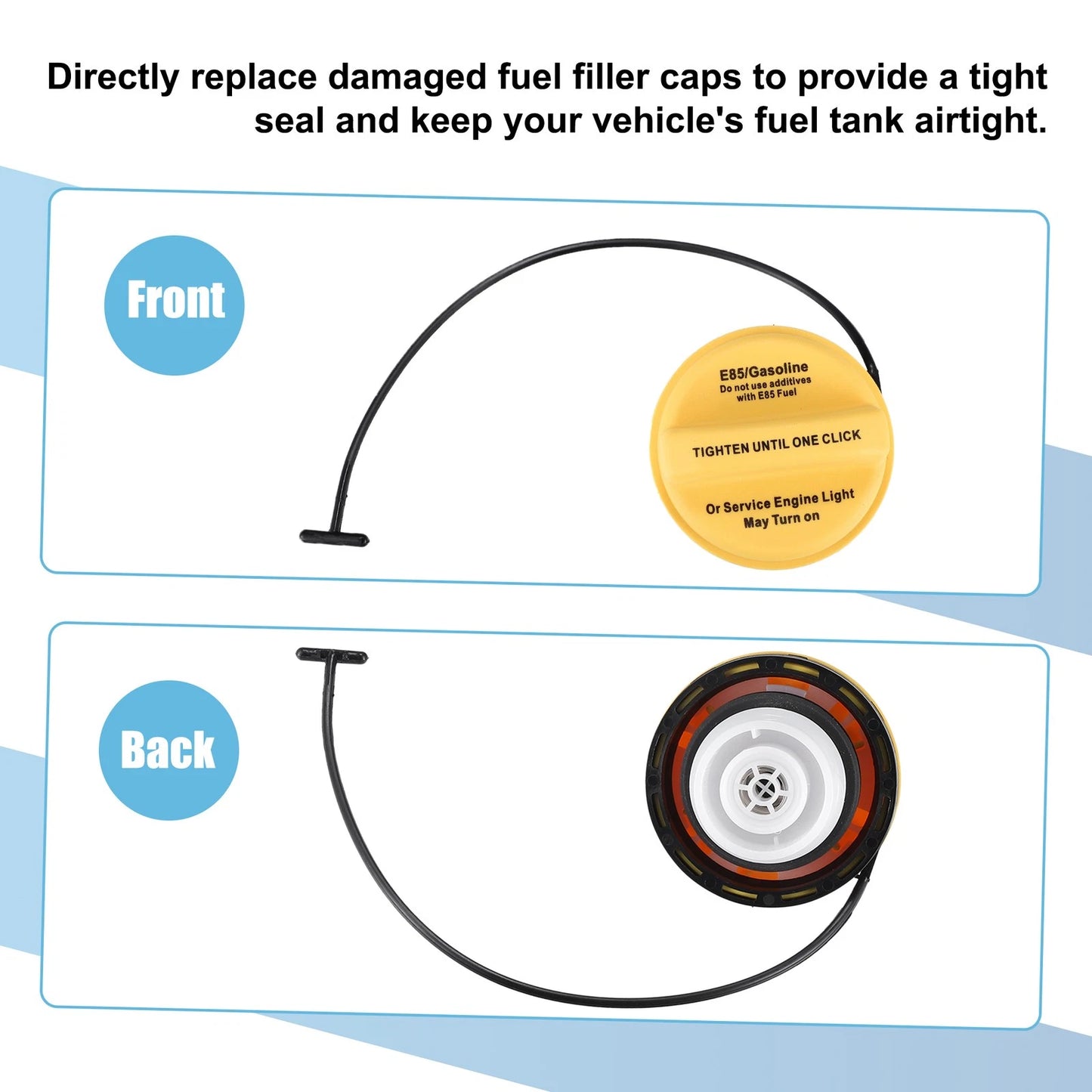 Fuel Tank Filler Cap for Chevy Avalanche Silverado 1500