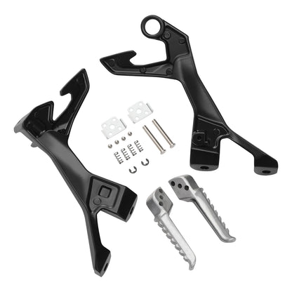 3 x Footpegs Footrests Bracket for Kawasaki Ninja 400 (2018-2024)