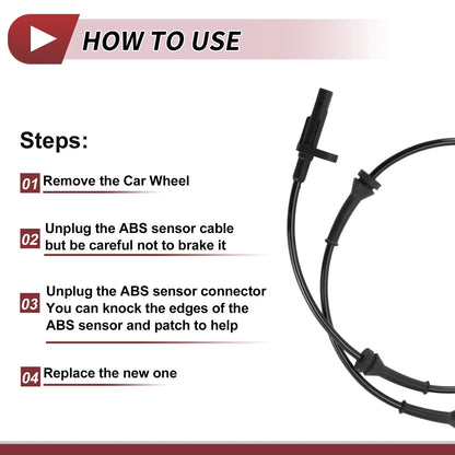 ABS Wheel Speed Sensor for Nissan Primastar (2001-2014)