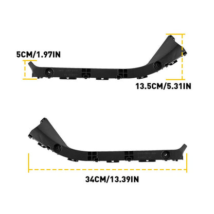 Rear Bumper Bracket Support for Toyota Prius (2010-2015) - 2 x Left & Right