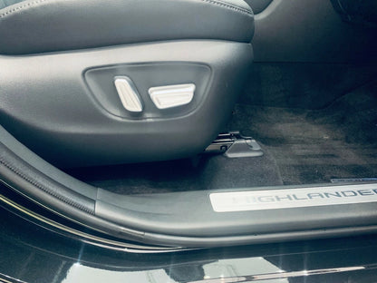 Interior Seat Handle Button Silver Cover Trim for 2020-2023 Toyota Highlander (2020-2023)