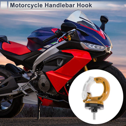 Round Shape Aluminum Alloy Motorcycle Hanging Hook 1 Pc