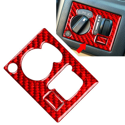 Red Headlight Switch Panel Button Cover Trim for Chrysler 300 300C (2005-2010)
