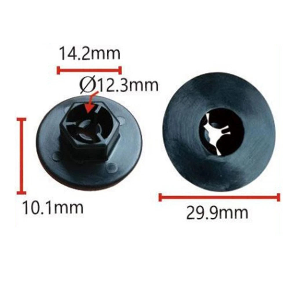 Mud Guard Nut Fender Liner Nut for Hyundai Kia Nylon66 Plastic